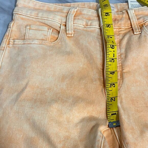 NWT Universal Thread Light Orange Acid Wash High Rise‎ Skinny Jeans 26R - Picture 8 of 10